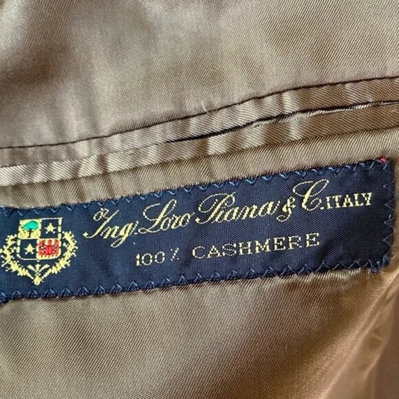 Loro Piana brown cashmere blazer size 42 - Picture 7 of 9
